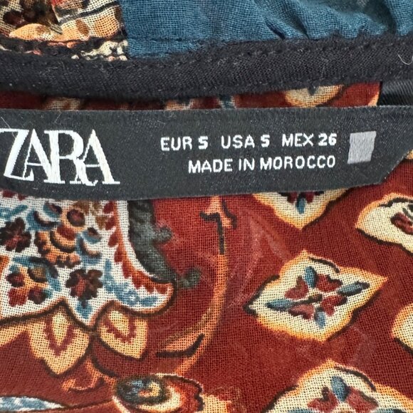 Zara Multicolor Maxi Dress - Picture 4 of 15